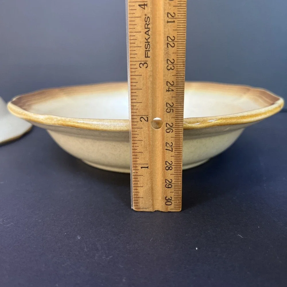 VTG Mikasa Whole Wheat E8000 Soup Salad Bowls 8.25
